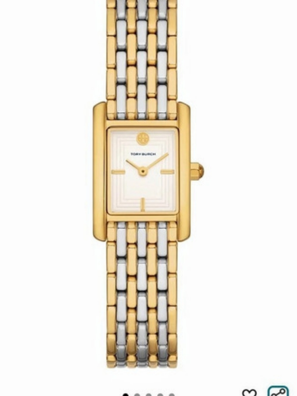 Tory Burch Eleanor Two-Tone Stainless Steel Watch
